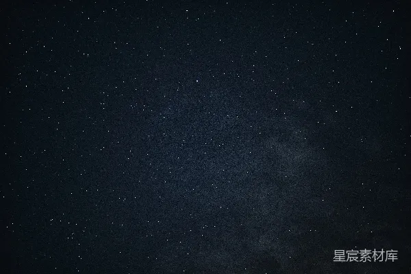 高清摄影 黑白星空夜