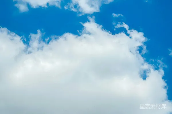 高清摄影 白天白云蓝天