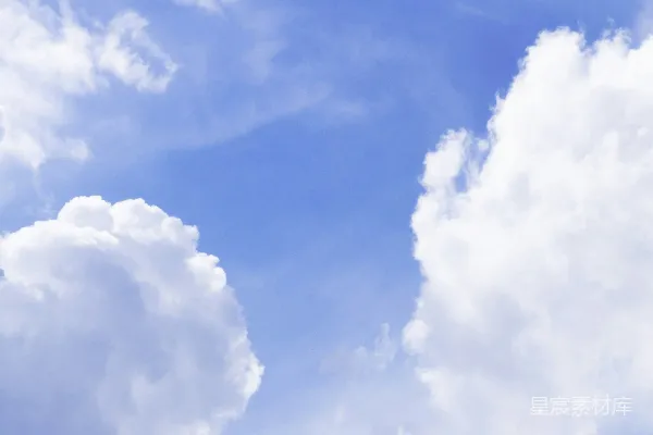 高清摄影 白天白云蓝天