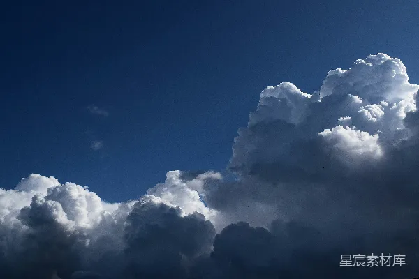 高清摄影 天空中的云