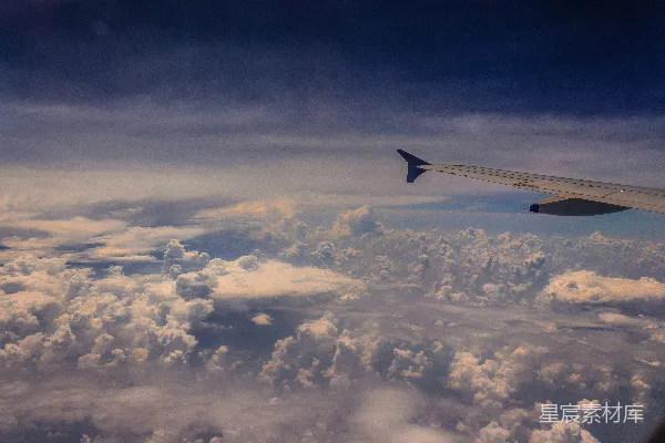 高清摄影 空客在蓝天