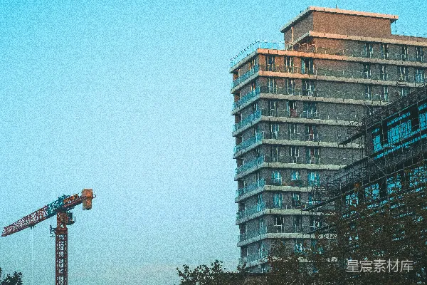 高清摄影 正在建设中的建筑