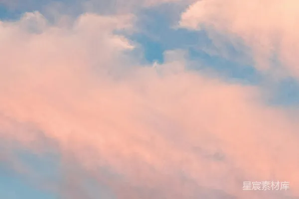 高清摄影 空中飞行的飞机与云朵