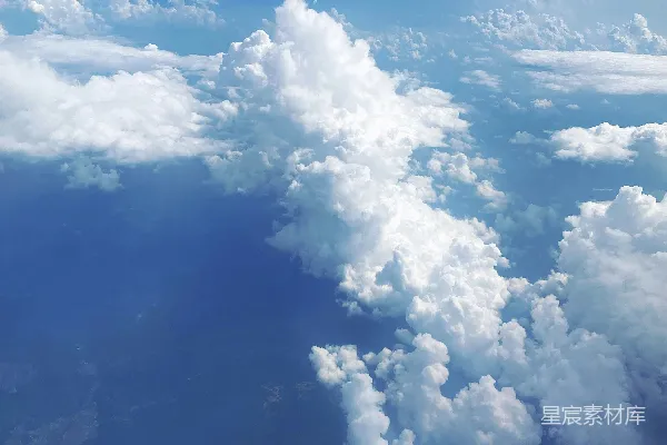 高清摄影 白云蓝天