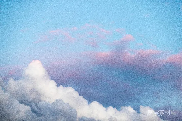 高清摄影 白天白云蓝天