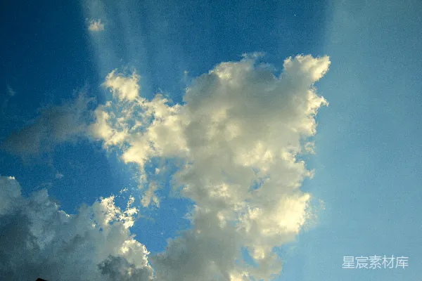 高清摄影 白天白云蓝天