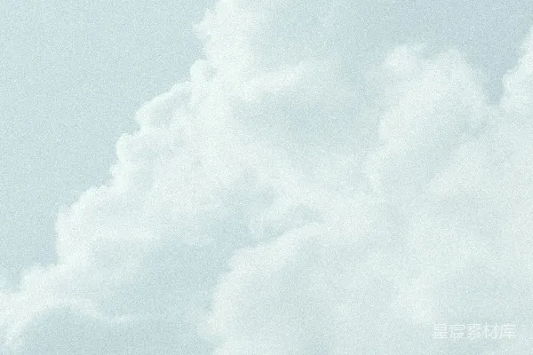 高清摄影 浅蓝色天空下的白云