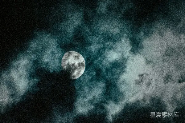 高清摄影 天上的月亮