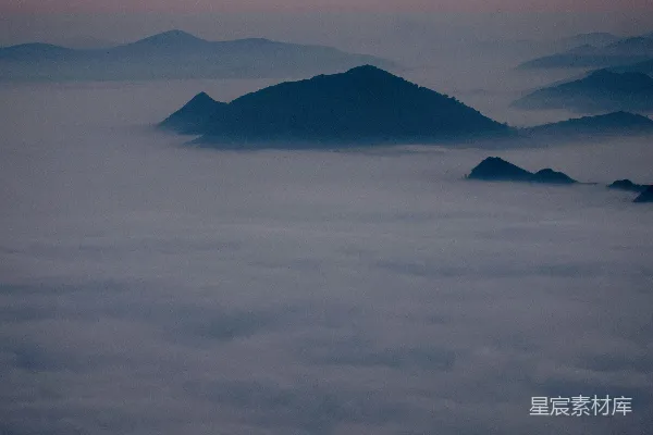 高清摄影 远处一些山的风景