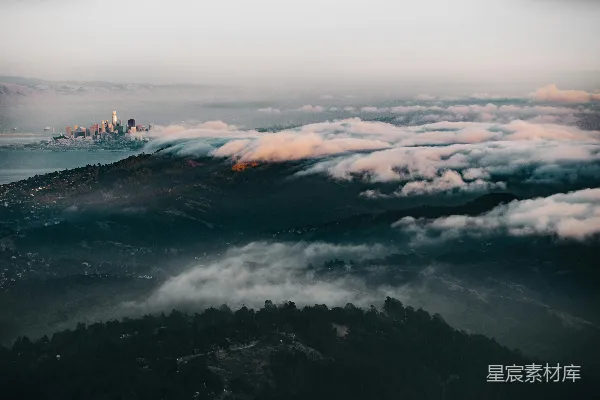 高清摄影 山的 aerial 照片