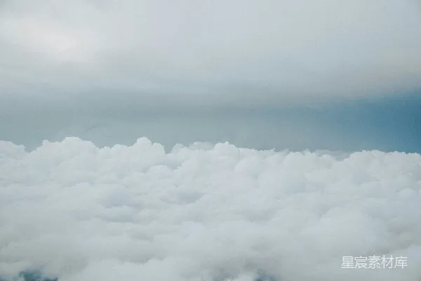 高清摄影 飞机上看云的景象