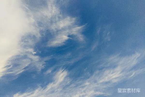 高清摄影 蓝天上的云朵