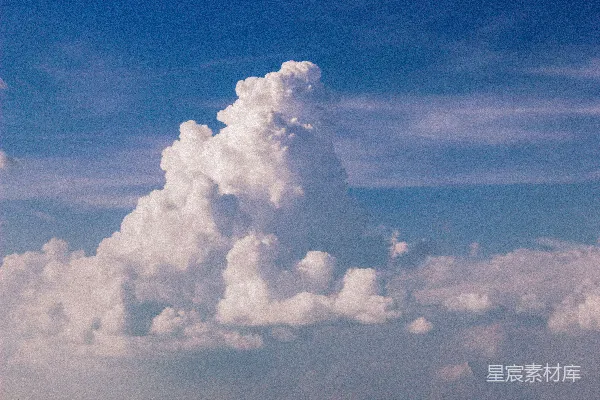 高清摄影 白天白云蓝天
