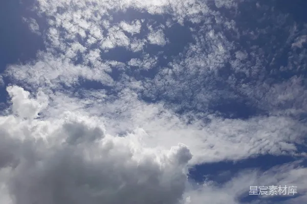 高清摄影 天空中的云朵