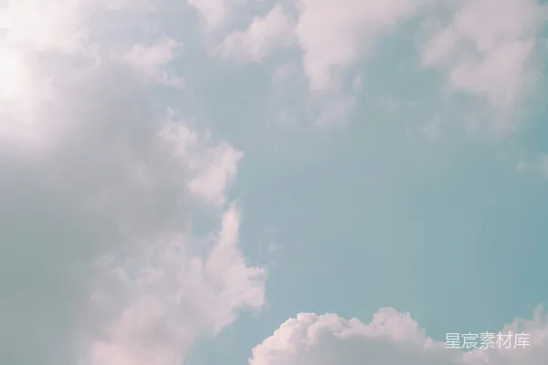 高清摄影 白天白云蓝天