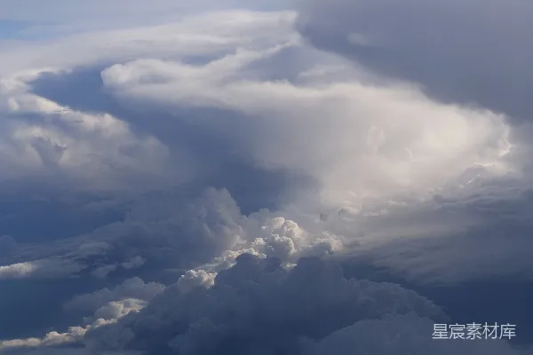高清摄影 天空中的云