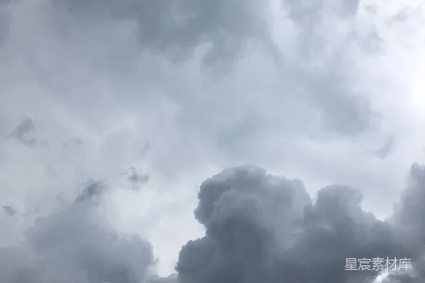 高清摄影 天空中的白云