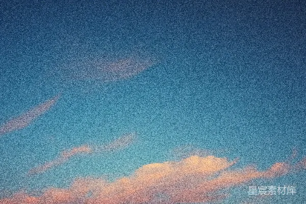 高清摄影 一架飞机在蓝天中飞行，云朵在其上方。