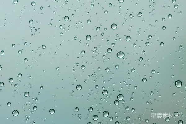 高清摄影 玻璃面板上的水珠