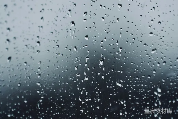 高清摄影 窗户上的雨滴