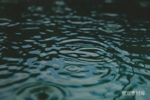 高清摄影 水滴在水面