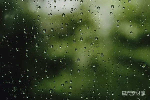 高清摄影 玻璃窗上的水珠