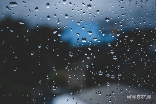 高清摄影 窗户上的雨滴