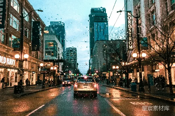 高清摄影 白天街道的景色