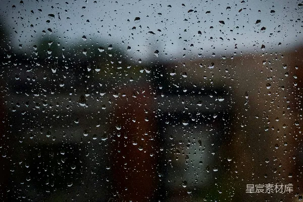 高清摄影 蒙上雨水的窗户