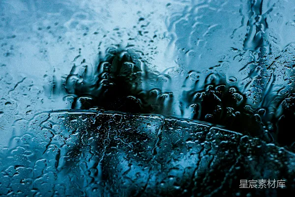 高清摄影 车窗上的雨滴