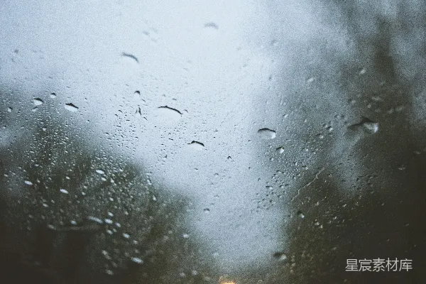 高清摄影 玻璃面板上的水珠