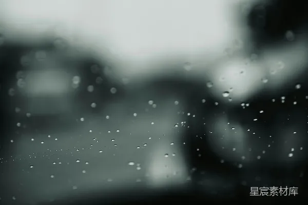高清摄影 玻璃面板上的水珠