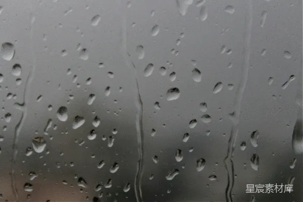 高清摄影 玻璃窗上的水珠
