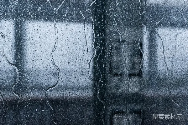 高清摄影 玻璃窗上的水滴