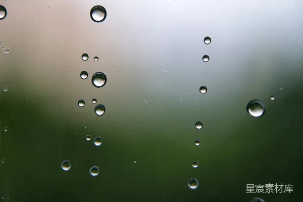高清摄影 表面的水滴