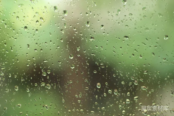 高清摄影 玻璃上的雨滴