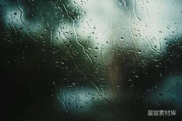 高清摄影 玻璃窗上的水珠