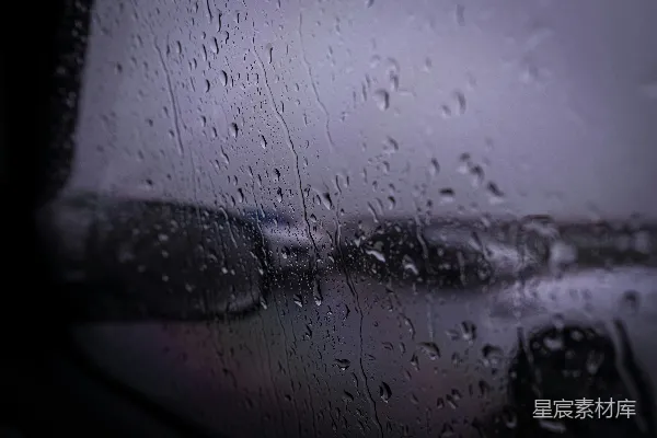 高清摄影 玻璃窗上的水珠