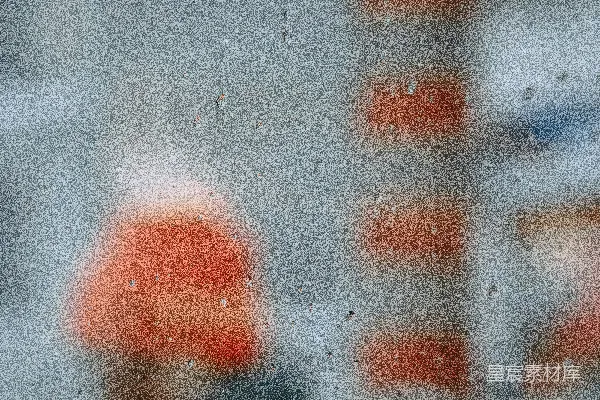 高清摄影 红白抽象绘画