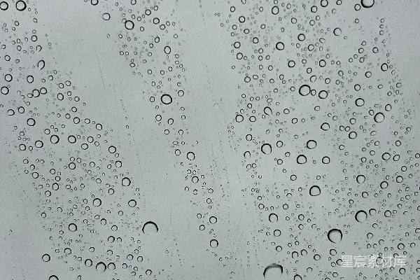 高清摄影 窗户上的雨滴