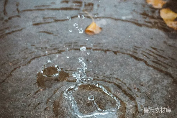高清摄影 水面上近景摄影的波纹