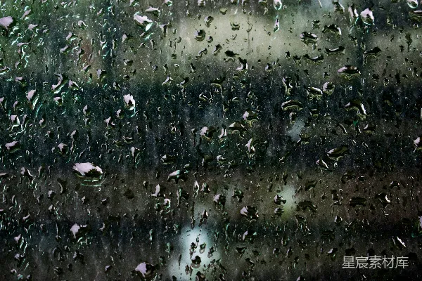高清摄影 一幅雨淋窗户的特写镜头