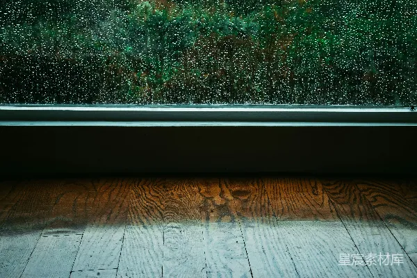 高清摄影 玻璃窗上的雨滴