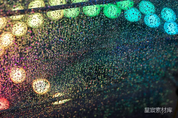 高清摄影 一幅雨淋窗户的特写镜头