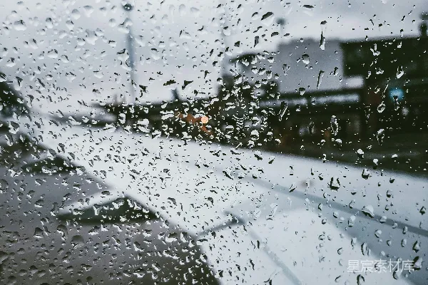 高清摄影 玻璃窗上的水珠