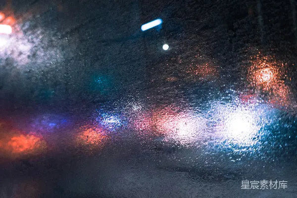 高清摄影 玻璃窗上的水珠