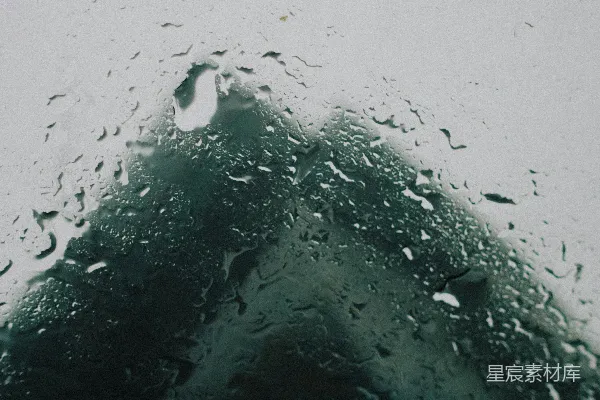 高清摄影 车窗上的雨滴
