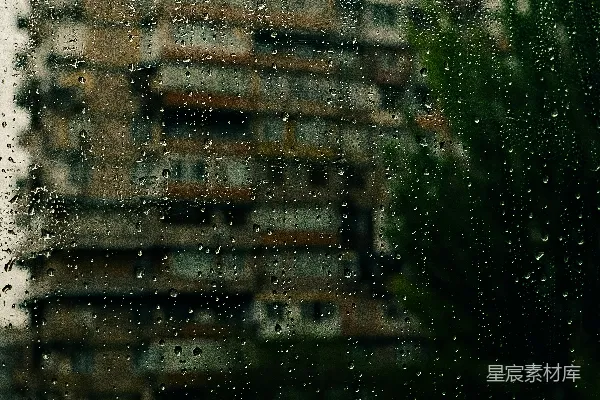 高清摄影 蒙上雨的窗户
