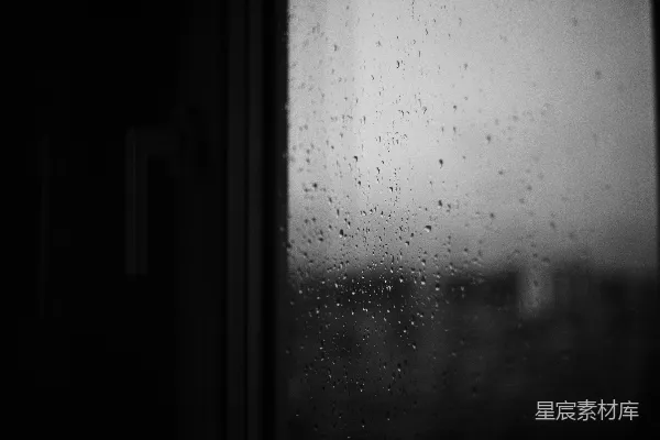 高清摄影 窗户上的雨滴