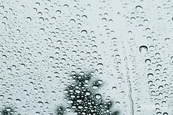 高清摄影 玻璃上的水汽凝结
